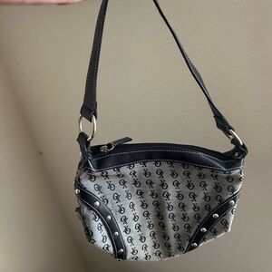 XOXO Black and Gray Shoulder Bag